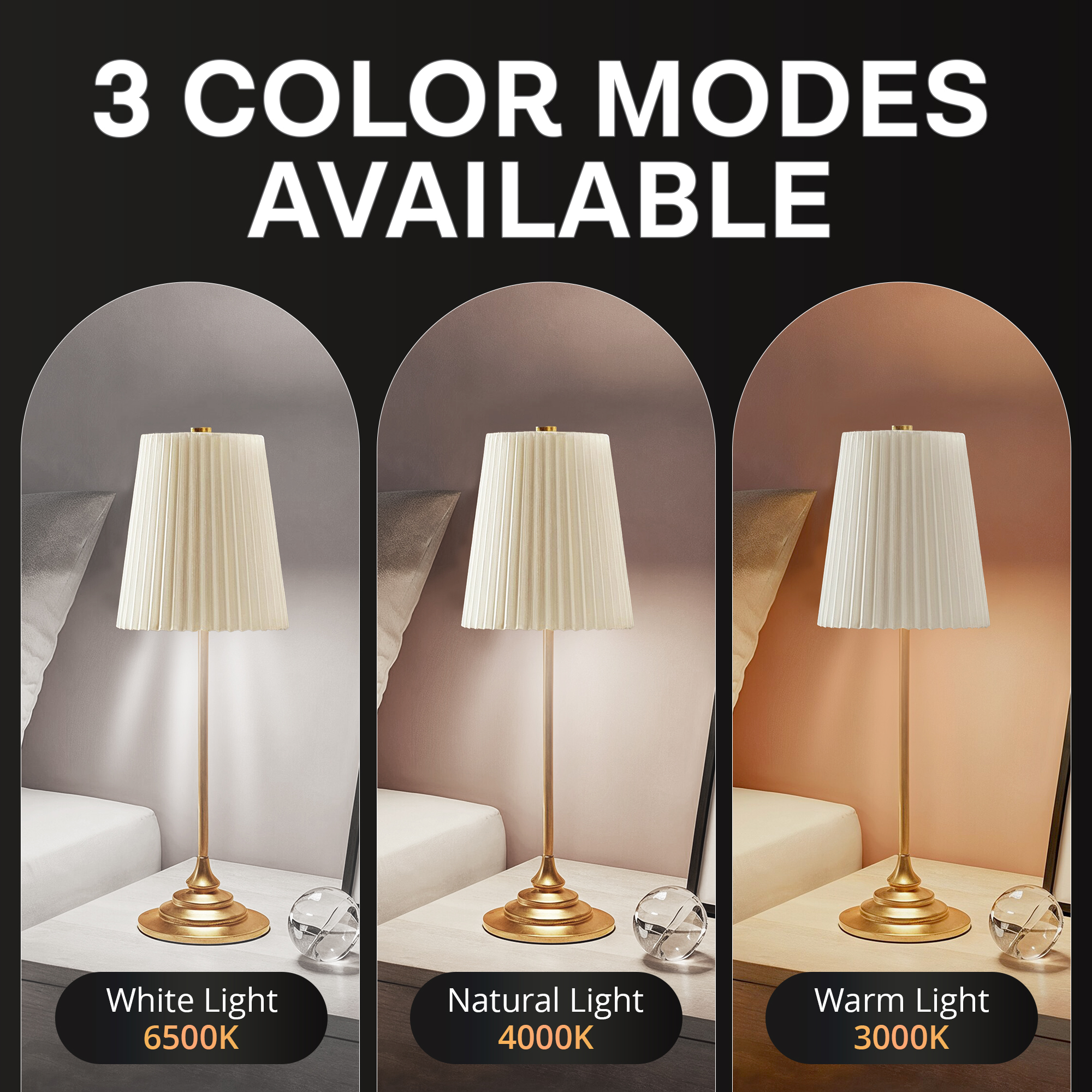 Bell+Howell Pleated Shade Lamp - Gallery 22