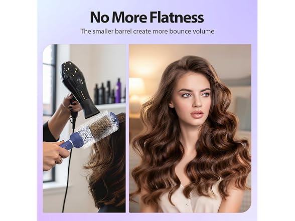 SHINLEA Ceramic Round Brush for Blow