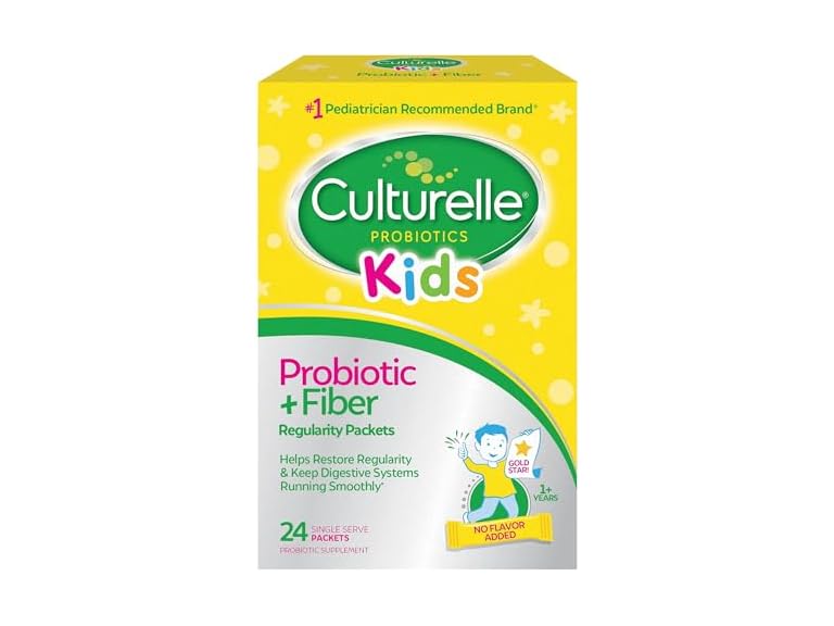 (24 ct) Culturelle Kids Probiotic + Fiber Packets