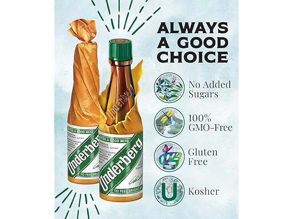 Underberg Natural Herb Bitters, 2-Ounce (Pack of 5)