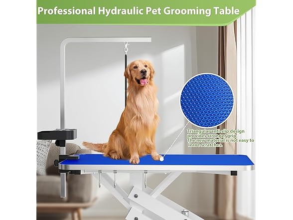 ROOMTEC 42" Hydraulic Pet Grooming Table