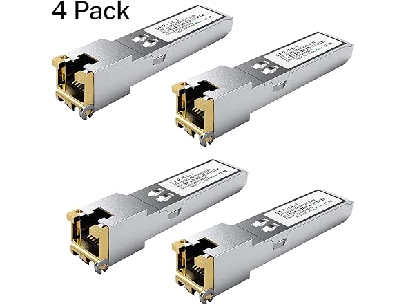 FTTPVIPS  4PCS SFP to RJ45 Copper Module