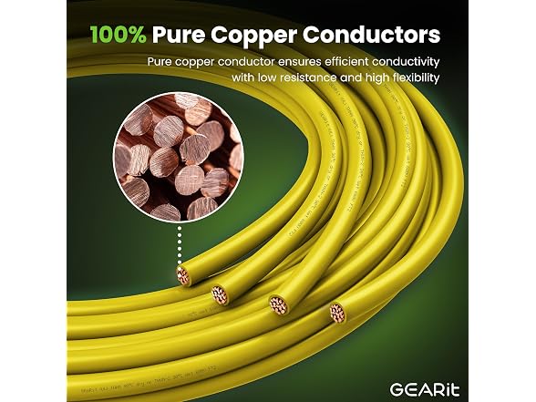 GEARit 1 Gauge THHN Copper Building Wire