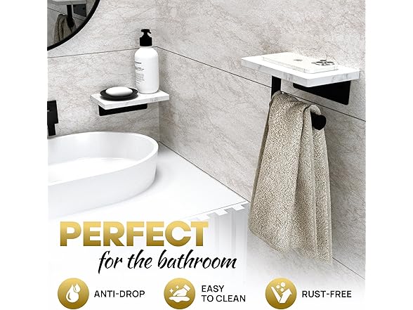 STYLWARE 2 Shelve Toilet Paper Holder