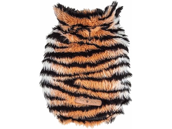 Pet Life ® Tigerbone Faux Tiger Fur Dog Coat