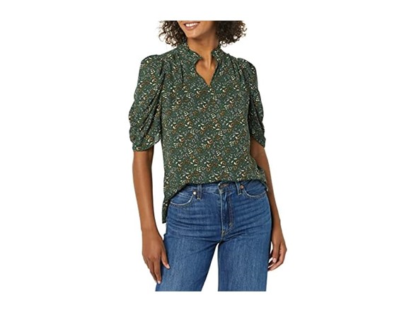 Dark Green Floral