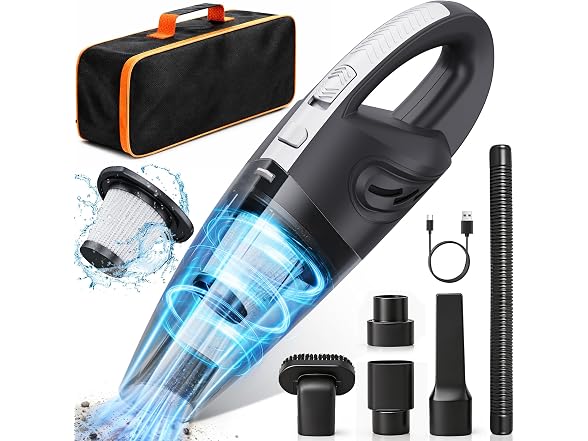 Sharptek Car Vacuum Ceaner with Bag