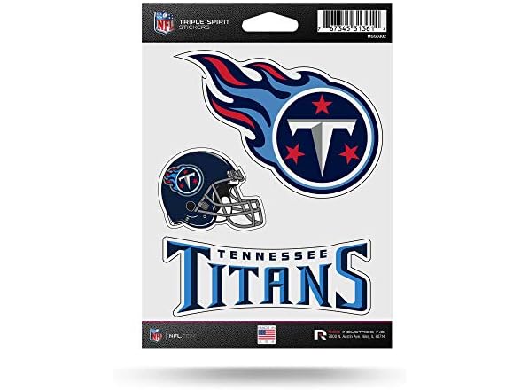 Tennessee Titans Triple Spirit Sticker