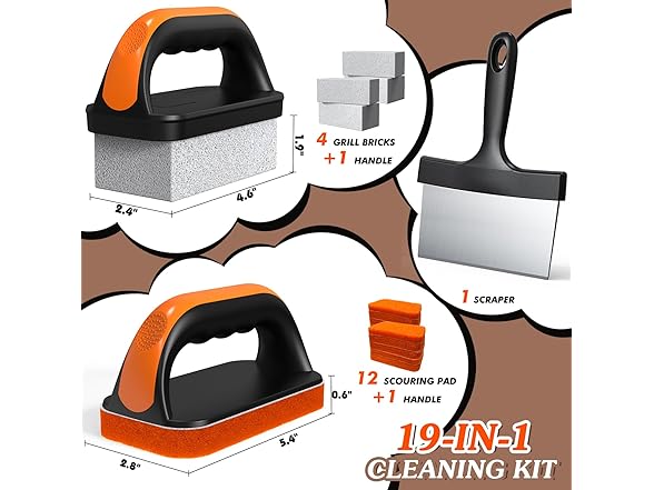 Griddle Cleaning Kit
