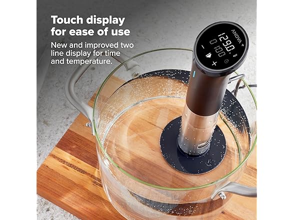 Anova Culinary Sous Vide Precision Cooker 3.0 (WiFi), 1100 Watts, Stainless Steel (Open Box)