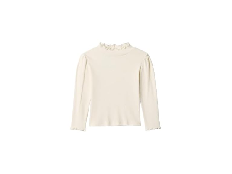 GAP Boys Baby-Boys Longsleeve Scalloped Turtleneck