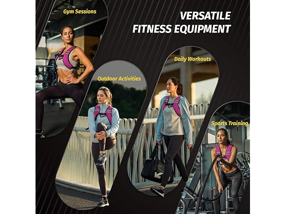 Zelus Pink Weighted Vest 10lb