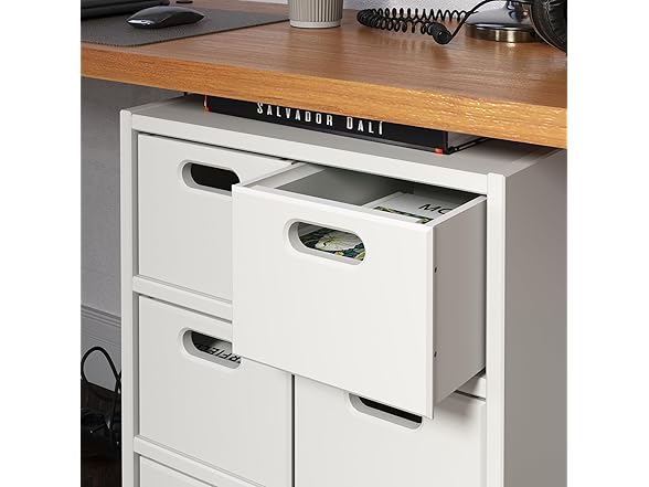 Jela Solid Wood Roll Cart Cubby