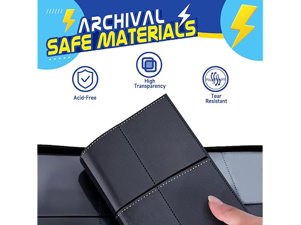 400-Pocket Trading Card Binder