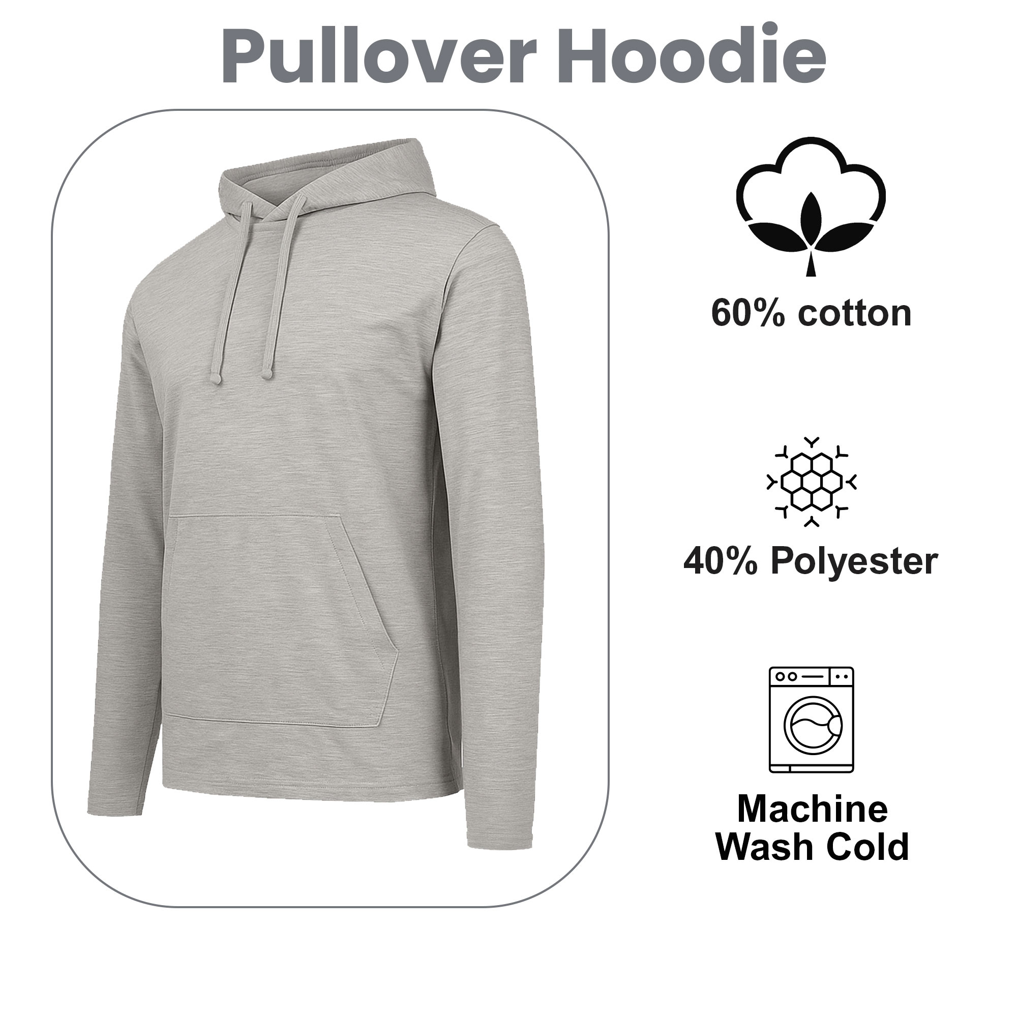 3Pk Womens Lightweight Lounge Hoodie - Gallery 12