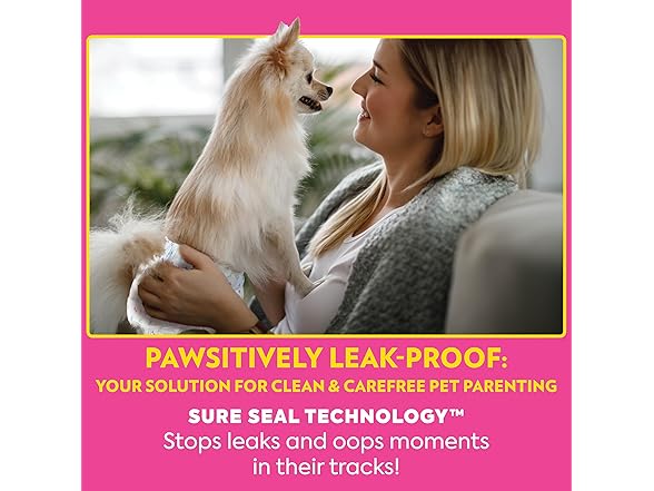 OUT! PetCare Disposable Female Dog Diapers