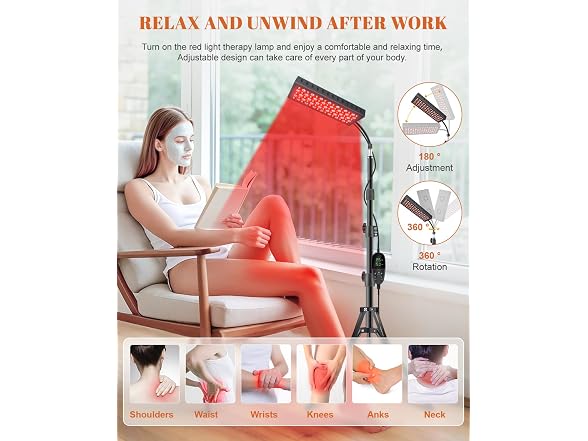 Red Lights Therapy for Body Face