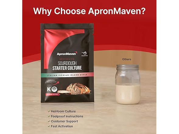 2Pk Premium Sourdough Starter- Italian Ischian Island