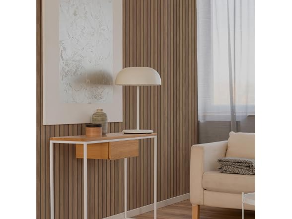Fresco Wooden Slats Natural Wallpaper