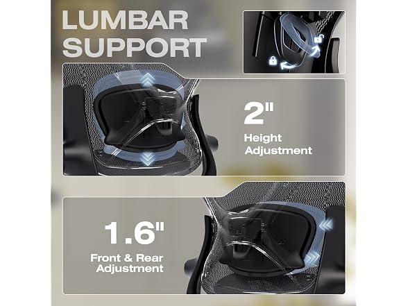 ELABEST X100 X100 Ergonomic Office Chair, Black Padded Sea