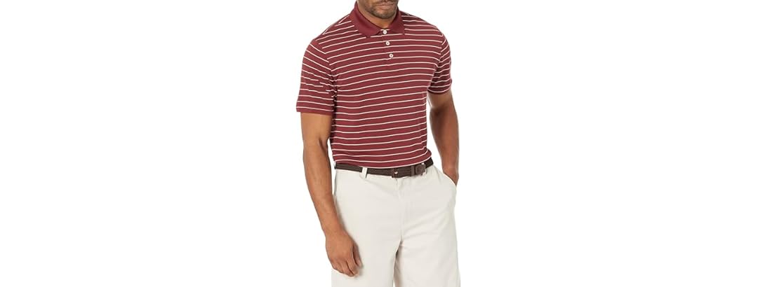 Amazon Essentials Men's Golf Polo Shirt