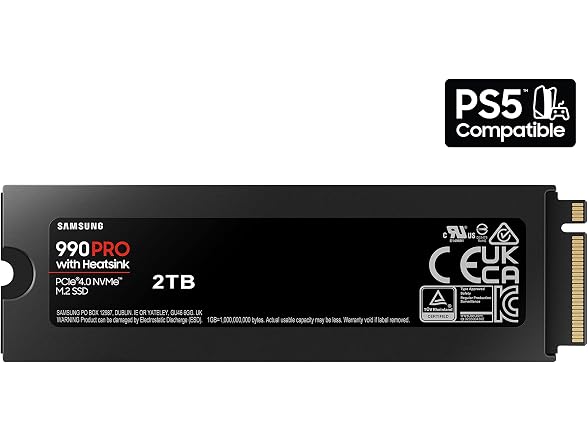 SAMSUNG 990 PRO w/ Heatsink SSD 2TB