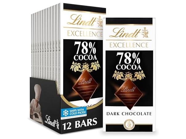 $39.99, Was $66.45, 39% Off! Lindt Excellence 78% Dark Choc Bar 12pk dealfomo