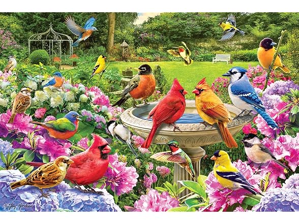 Bird Gathering 2000 Piece Puzzle