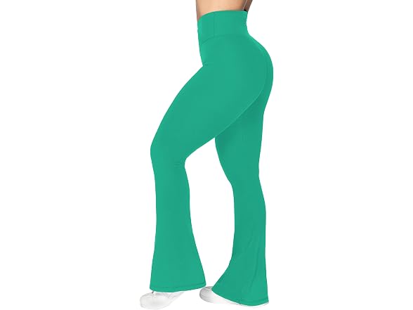 Sunzel Flare Leggings 32in M Golf Green