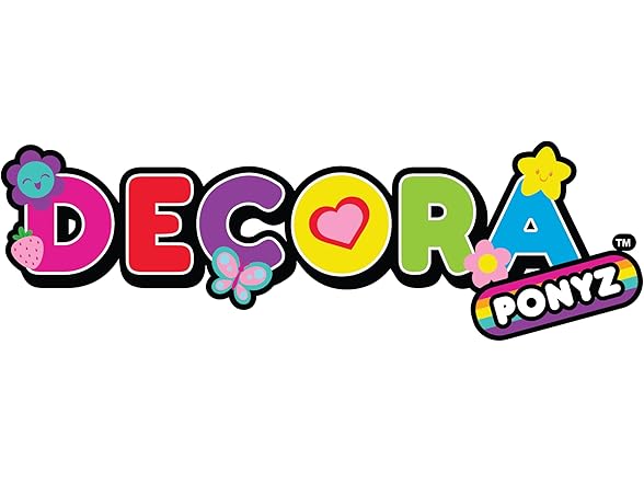DECORA GIRLZ Decora Ponyz from 2 Pack
