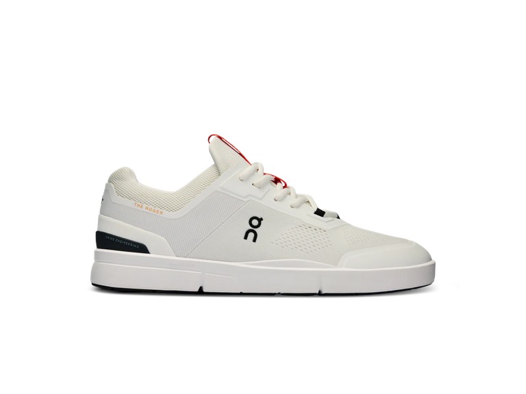 On Running The Roger Spin Lc Men's Shoes White/Black Size 7.5