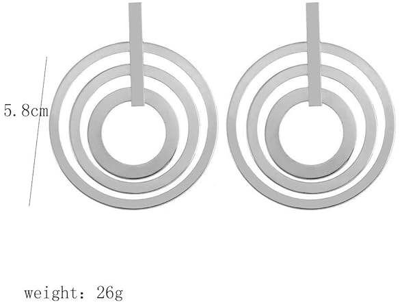 DOUBNINE Large Circle Hoops