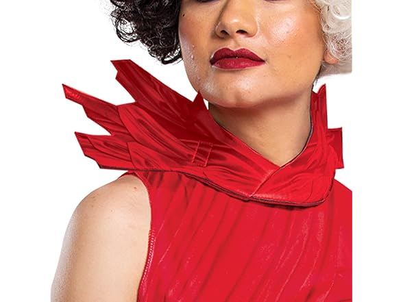 De Vil Estella Red Dress Costume (M 8-10)