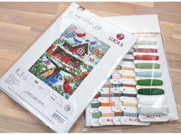 Luca-S Cross Stitch Kit Blissful Bird - Gallery 2