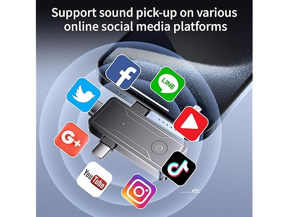 Bulatry Wireless Mini Lavalier Lapel Mics