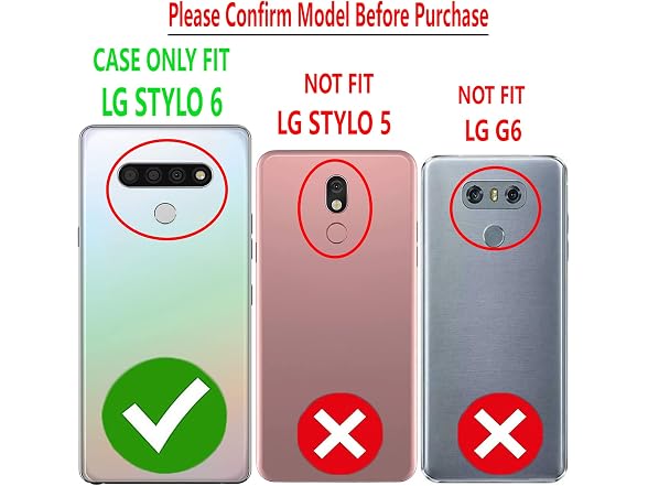 STARSHOP Compatible with LG Stylo 6 Phone Case,