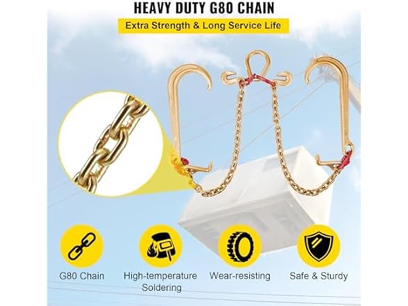 V-Chain Bridle, 9620 lbs Working Load Limit
