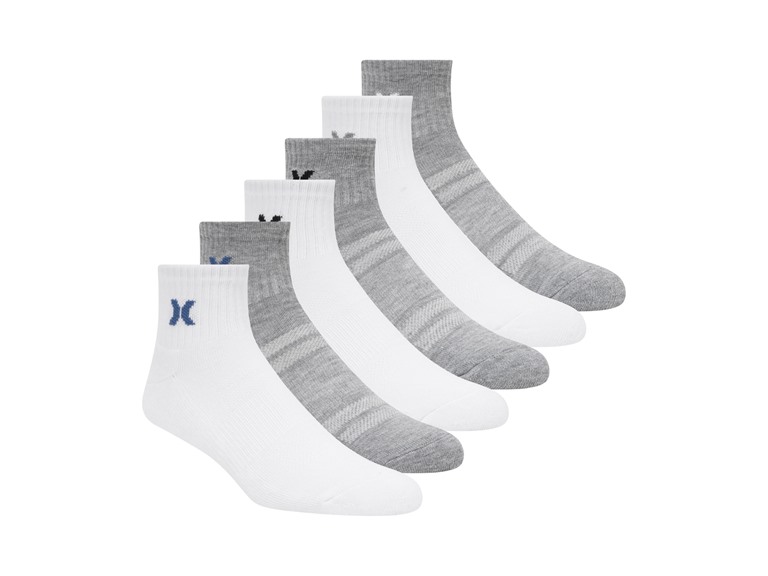 Hurley Men's 12-Pairs Quarter Crew Socks - Gallery 14