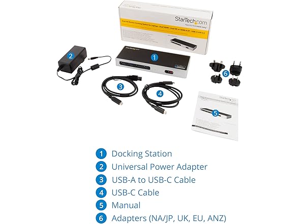 StarTech Dual Monitor Dock