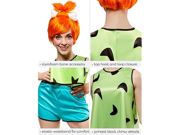 Pebbles Flintstone Costume (L)