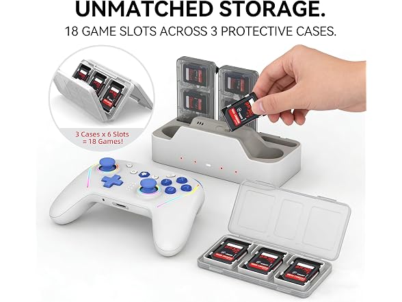 NBCP Wireless Controller & Charging Dock