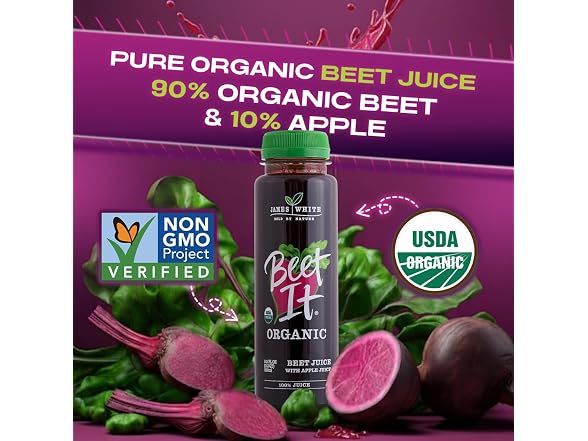 12PK BEET IT Organic Beet Juice, 8.5 Ounce