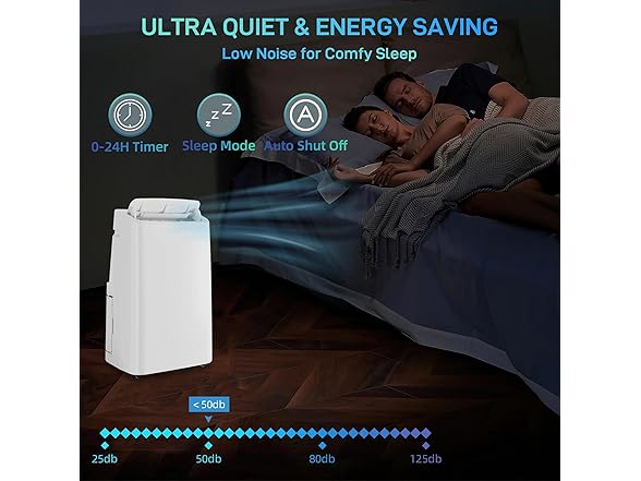 Vossfamul 14k BTU Portable Air Conditioner