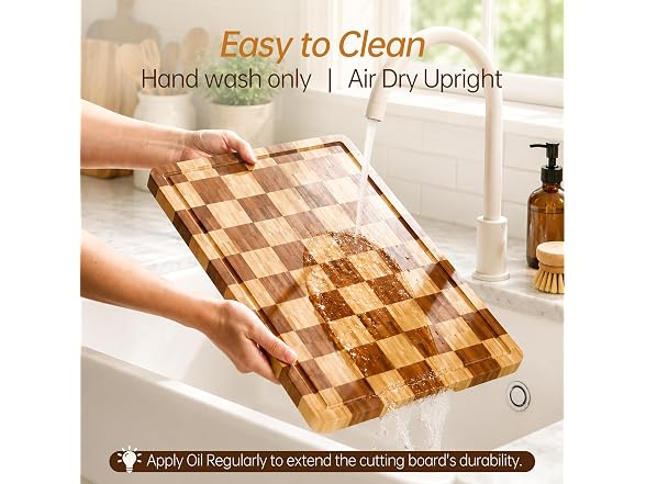 Cutting Boards for Kitchen, Bamboo