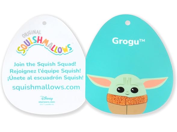Squishmallows Original 8in Star Wars Grogu Plush (Little)