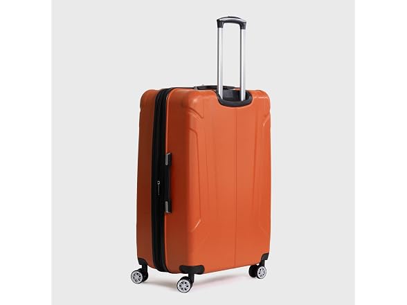 Derby Spinner Travel Upright Luggage, Mandarin, 28-Inch Checked