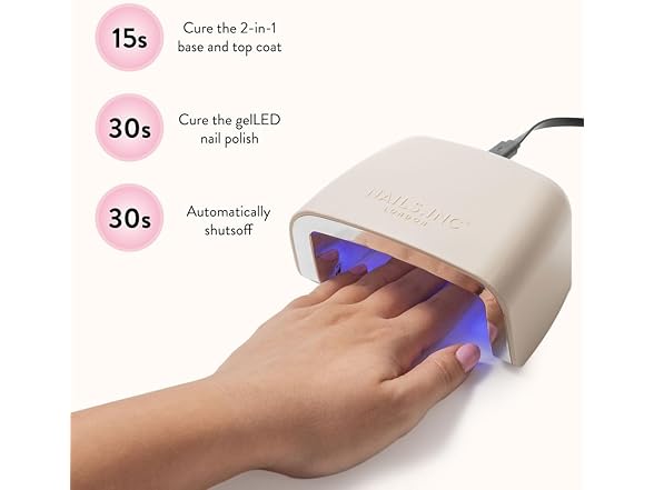 Nails Inc Nails Inc GelLED Portable LED Lamp, Cure