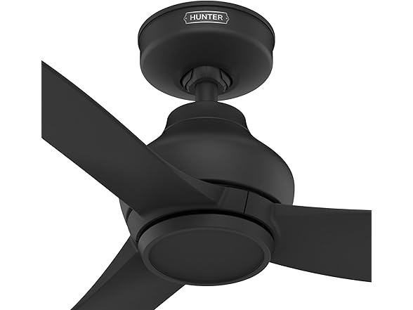 unter Fan 52 Inch Matte Black Indoor/Outdoor Ceiling fan - Gallery 8