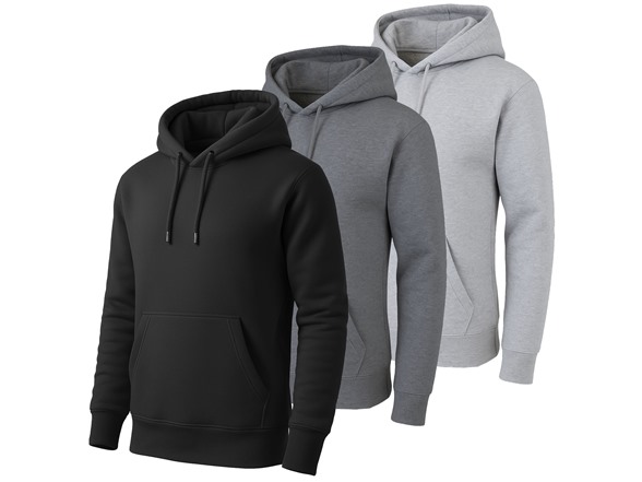 Black - Charcoal - Heather Grey