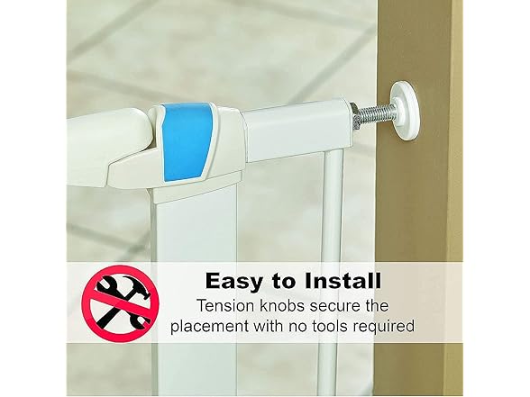 MidWest 29" Walk-Though Steel Pet Gate